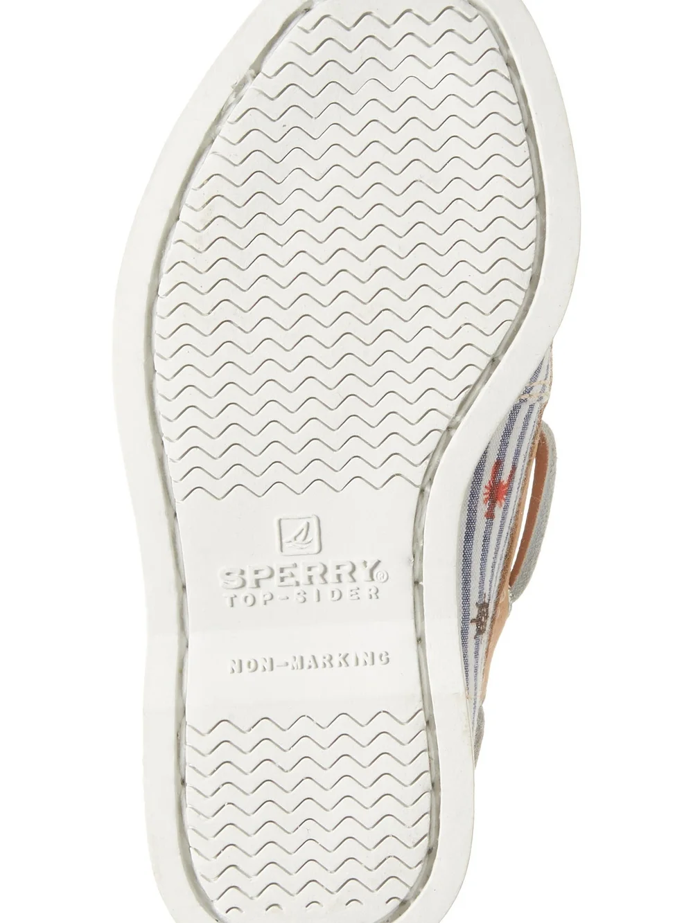 Kids' 2-Eye Nautical Print Boat Shoe Sperry X Nordstrom